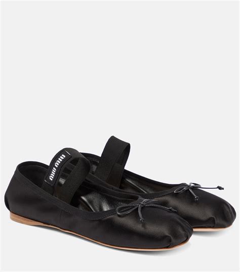 miu miu footwear|miu miu ballet flats.